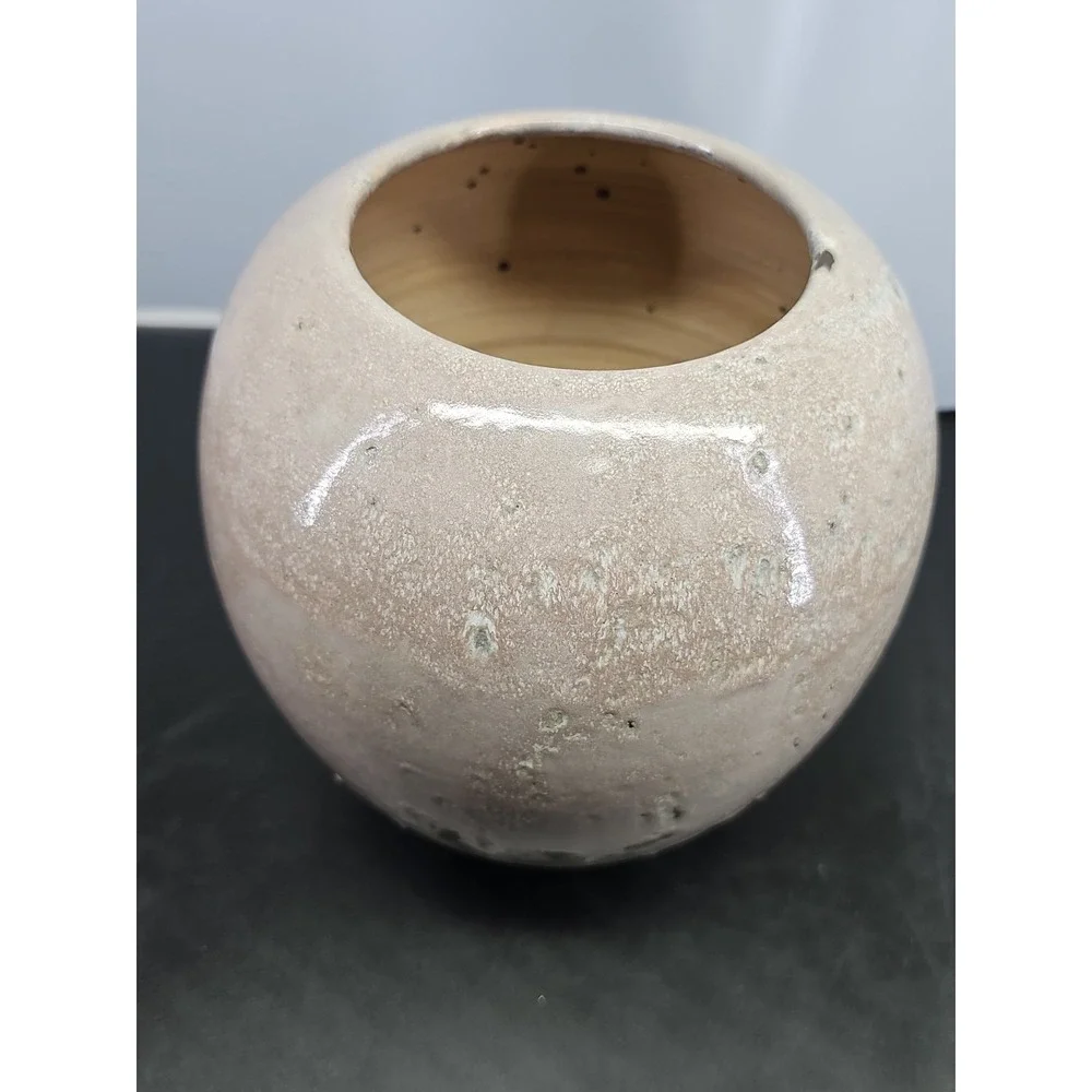 Vintage Large Earthware Vase Mobach Utrecht Of The Netherlands 1920s